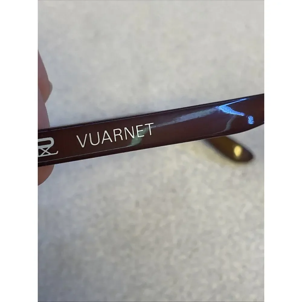 Vintage 1980s Vuarnet 006 Skilynx Acier Sunglasses Brown Pouilloux France